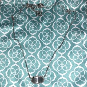Kendra Scott Elisa silver pendant necklace